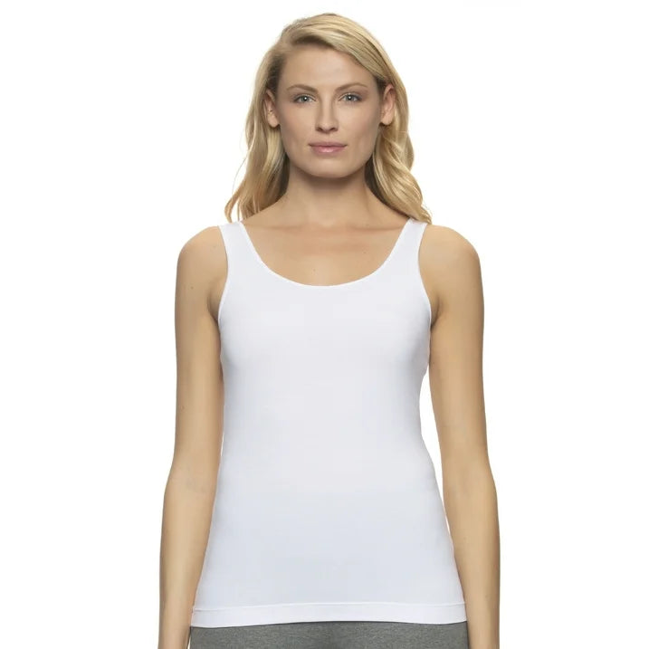 Felina Reversible Cotton Womens Tank Top | (4-Pack)