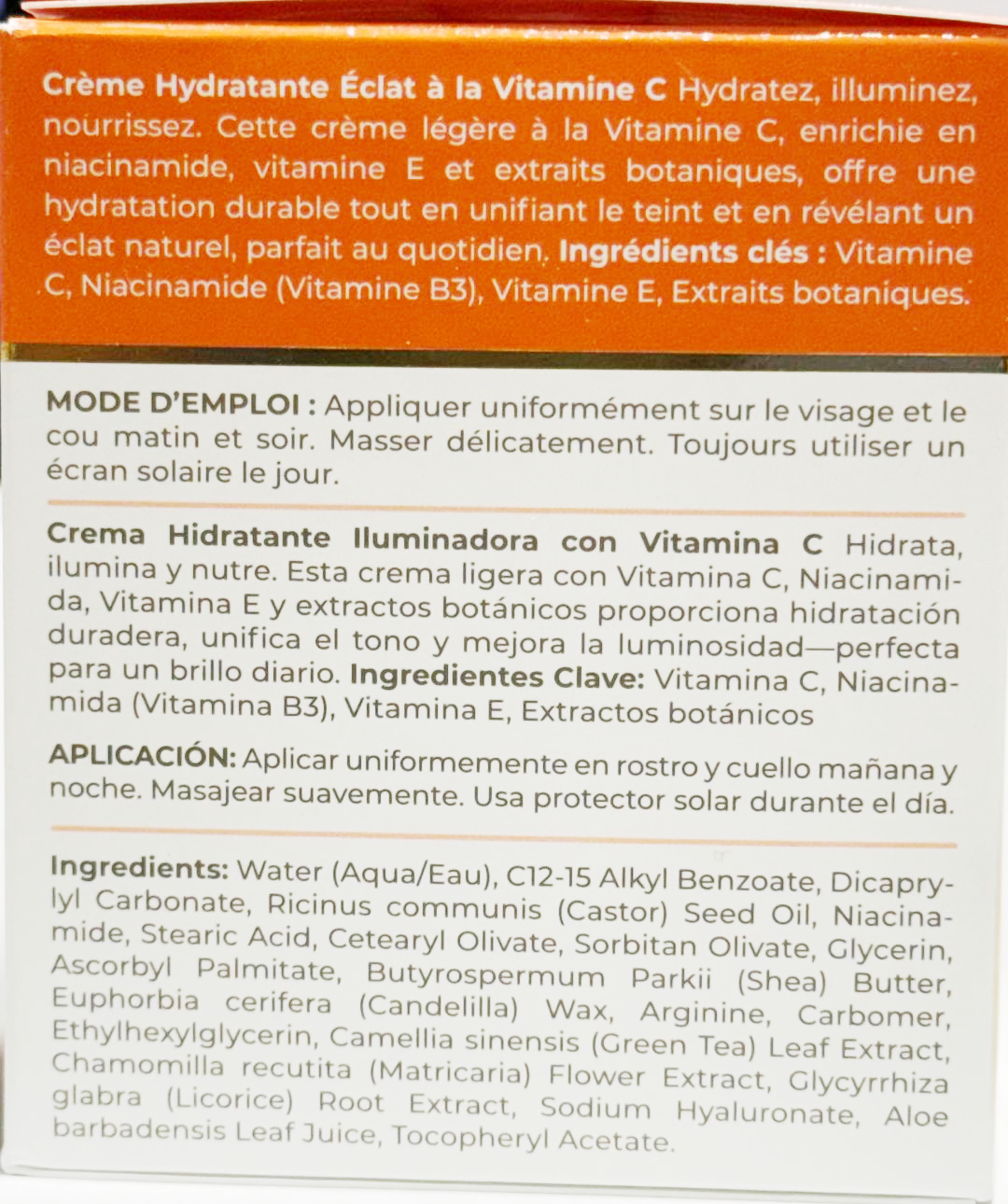 RETINOL Vitamin C [36354-000] Replenishes & Restores Brightening Moisturizer