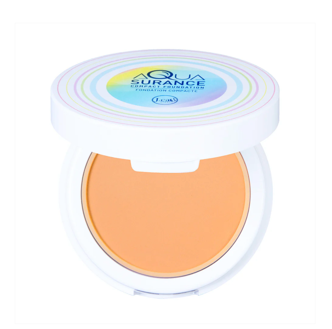 J.Cat Beauty Aquasurance Compact Foundation - Light Beige (ACF102A)
