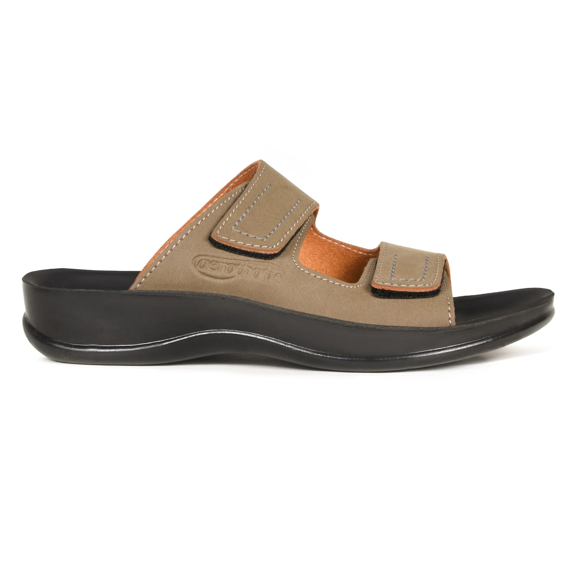 Aerothotic Women's All-Day Wear Sandal, Comfortable, Urania, Khaki 