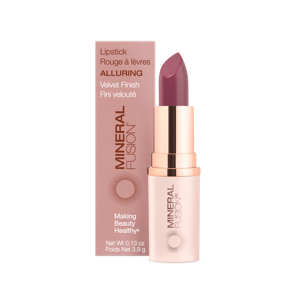 Mineral Fusion Lipstick, Alluring - plum
