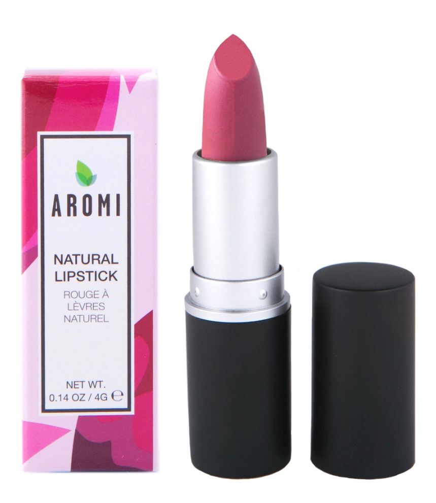 Aromi Beauty Natural Lipstick | Vegan + Cruelty-free - Berry Fuchsia
