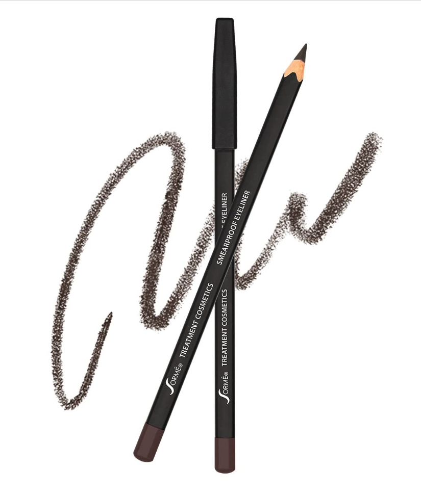 Sorme' Treatment Cosmetics Smear-Proof Eyeliner, (2) Black Brown