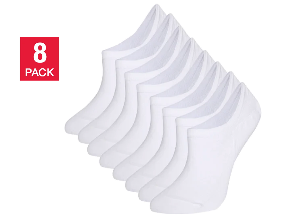 Cole Haan Women's Liner Sock - White (8-Pair)