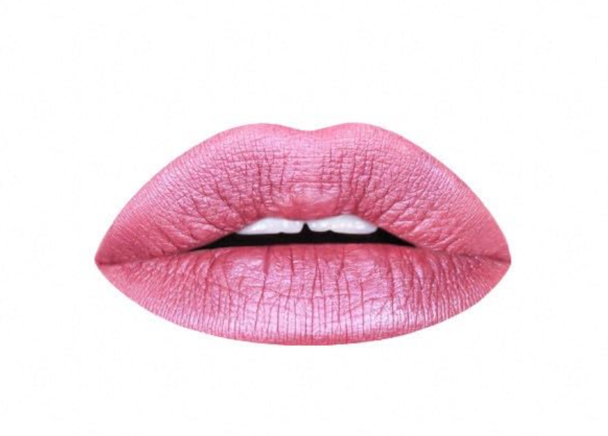 Aromi Beauty - Metallic Liquid Lipstick, Cotton Candy
