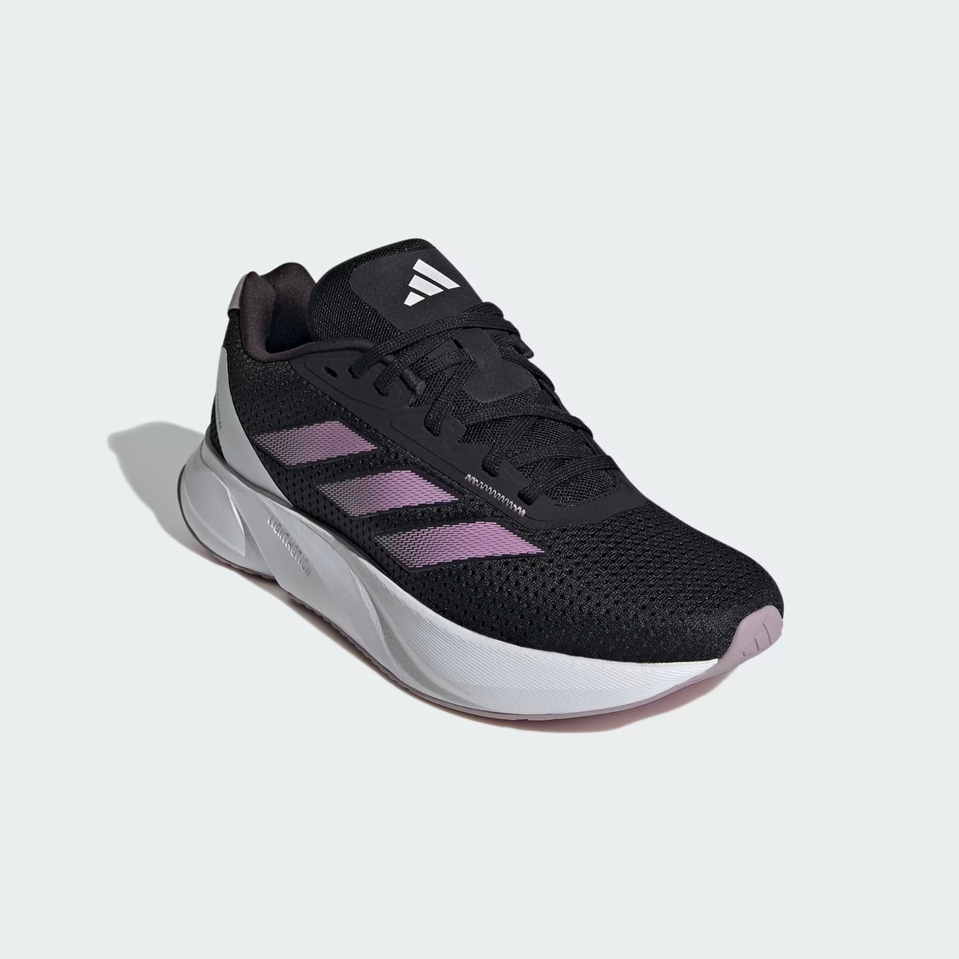 Adidas Ladies' Duramo SL Running Shoes - Core Black / Bliss Lilac / Preloved Fig
