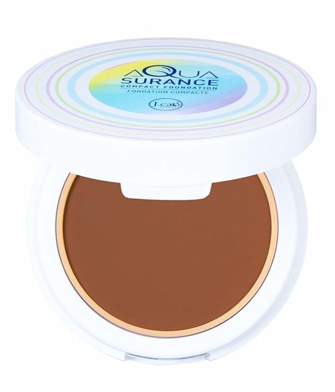 J.Cat Beauty Aquasurance Compact Foundation - Espresso (ACF108)
