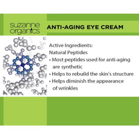 SUZANNE Somers Anti‐Aging Eye Cream Wrinkles Dark Circles 0.5oz