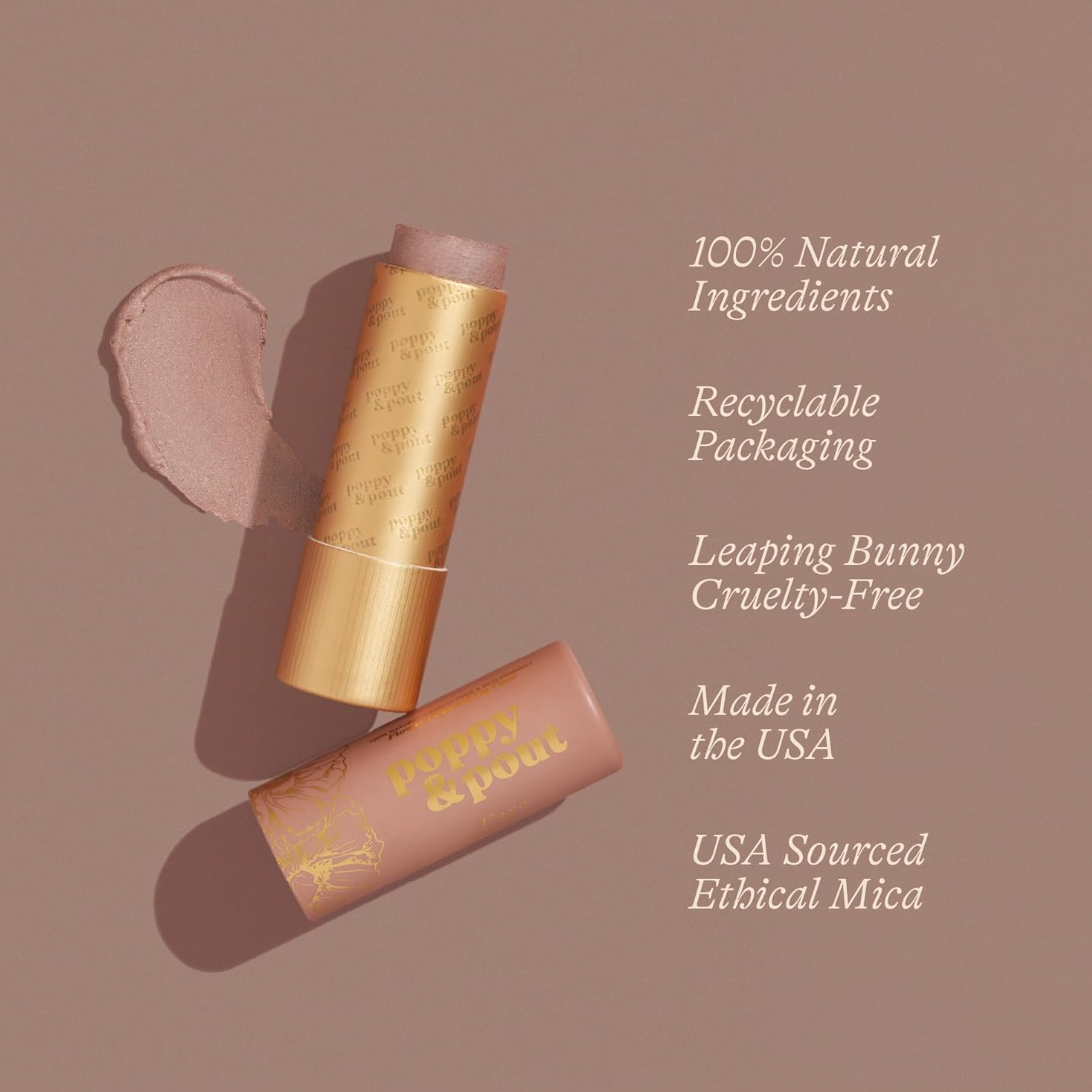 Poppy & Pout All Natural Lip Tint - (Roxie)
