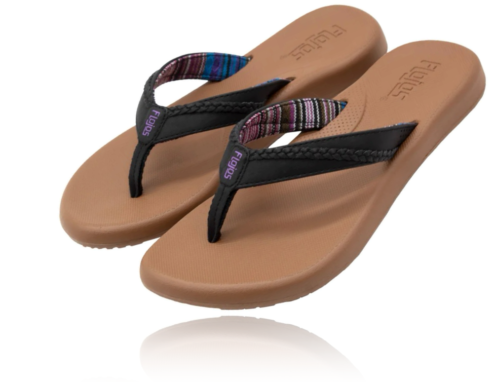 Flojos Women's Flip Flop - Black