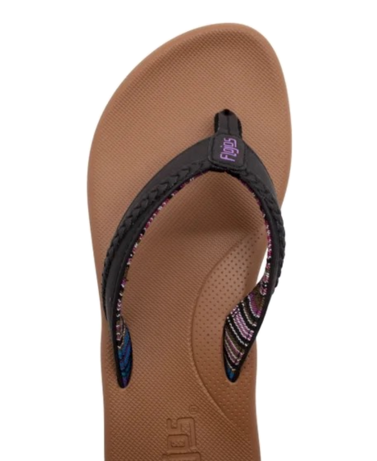 Flojos Women's Flip Flop - Black