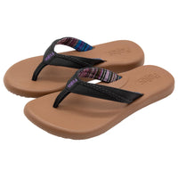Flojos Women's Flip Flop - Black