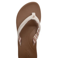 Flojos Women's Flip Flop - White