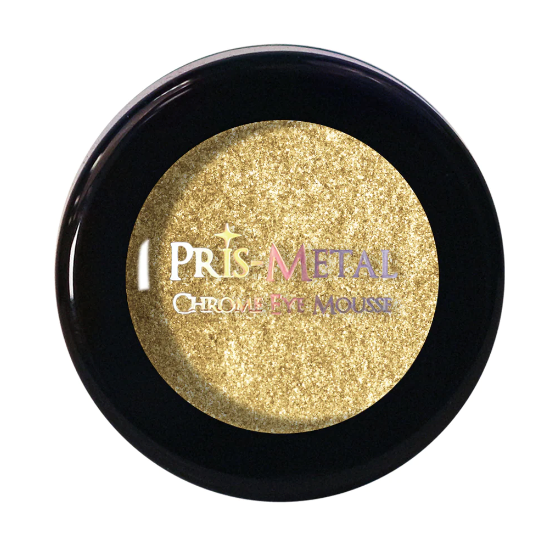 J.Cat Beauty Pris-Metal Chrome Eye Mousse, Foiled Bombshell (PEM123)