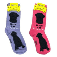 Foozys Unisex Crew Socks | Canine Labrador Dog Breed Novelty Sock