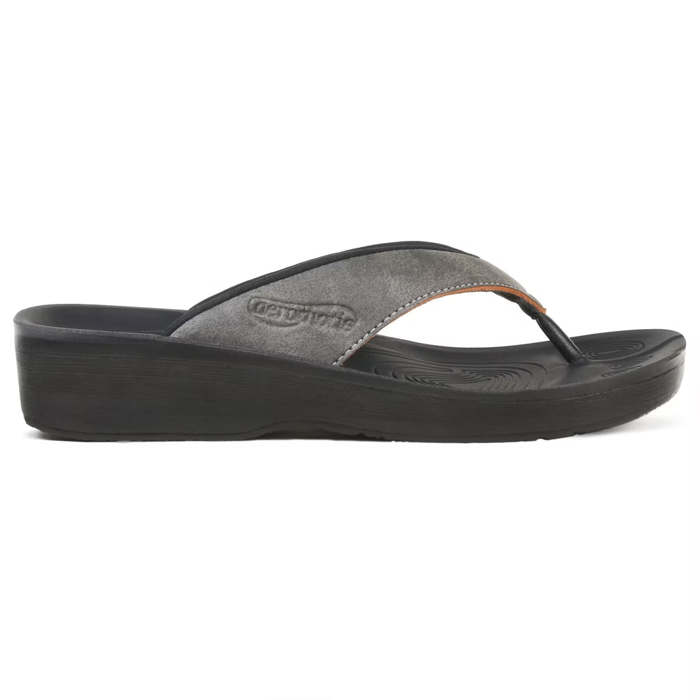 Aerothotic - Women's Comfortable  Sandal, Cuta - Grey (L0367)