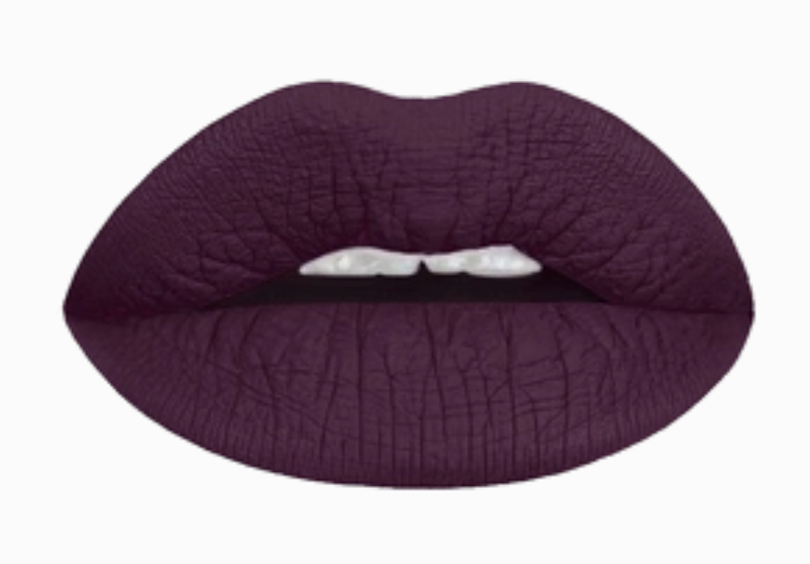 Aromi Beauty Matte Liquid Lipstick, Gothic Plum
