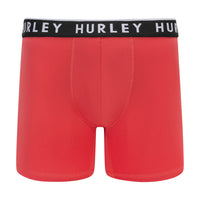 Hurley Men's Mens Boxer Brief, Assorted Colors (4-Pack)