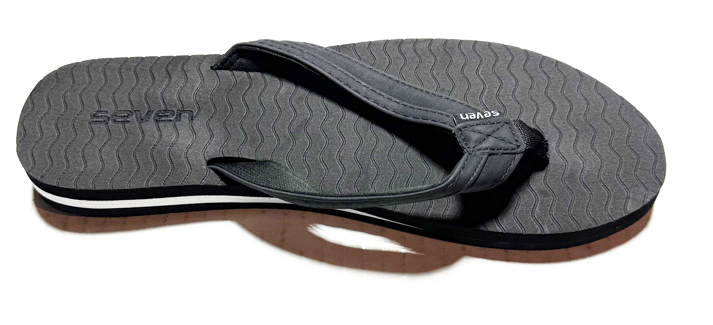 Surf 7 USA Women’s Flip Flops - Black (FF401W)