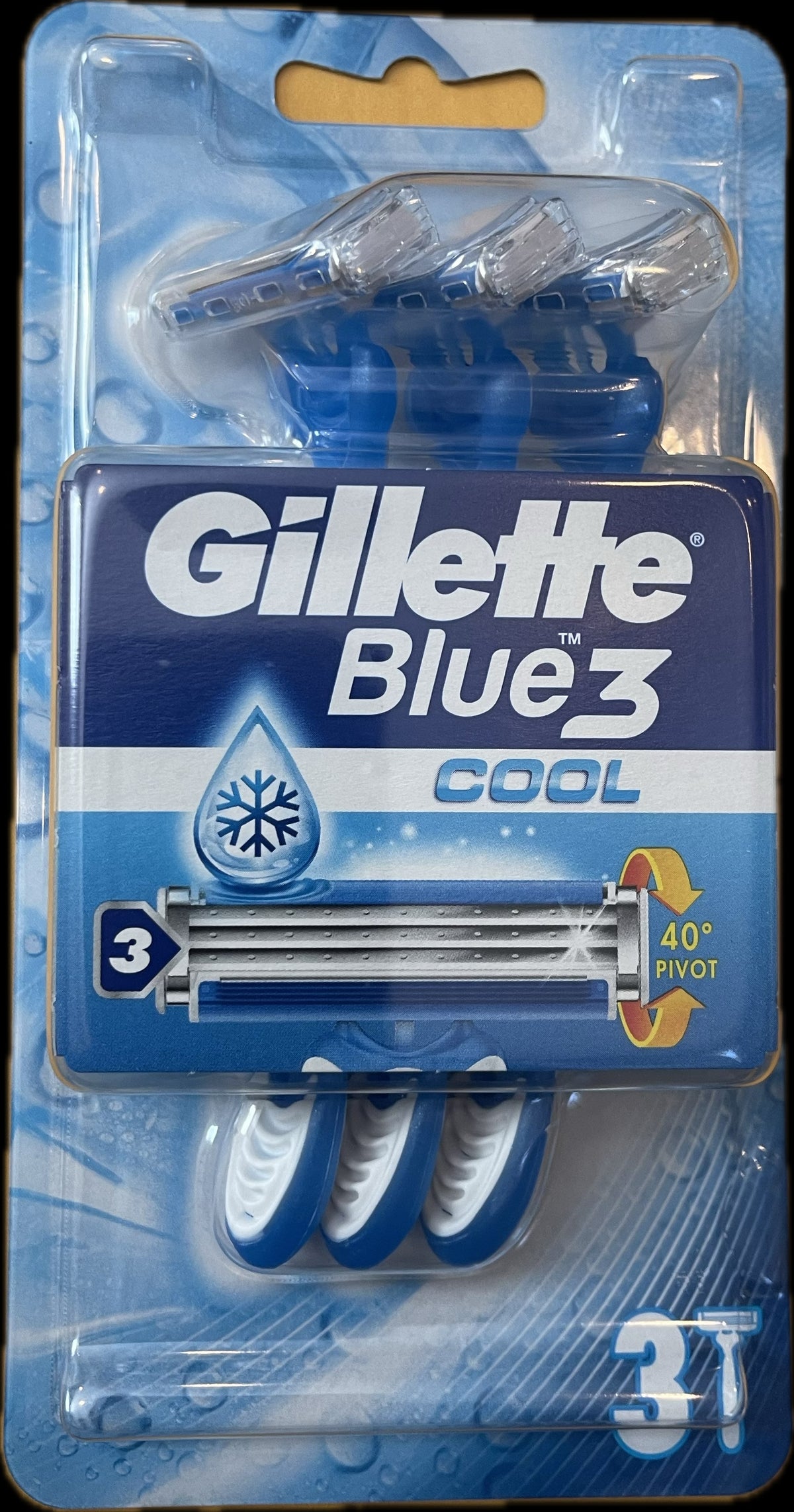 Cool Razor Statments Gillette Razors, Disposable, Cool - 3 Each – ADDROS, LLC