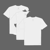 Kenneth Cole Men's Undershirt, White (3-Pack)