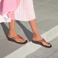 Aerothotic - Ostrya Thong Sandals For Women - Tan (L0336)