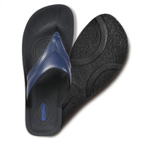Aerothotic - Ostrya Thong Sandals For Women - Navy (L0336)