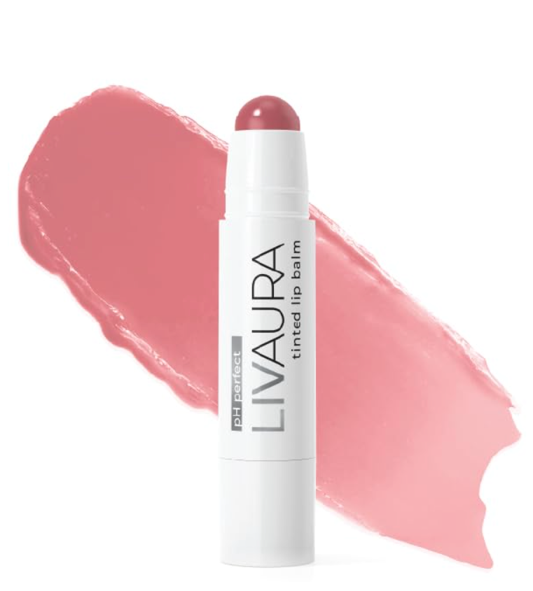 LIVAURA pH Activated Lip Balm - Rose Gold
