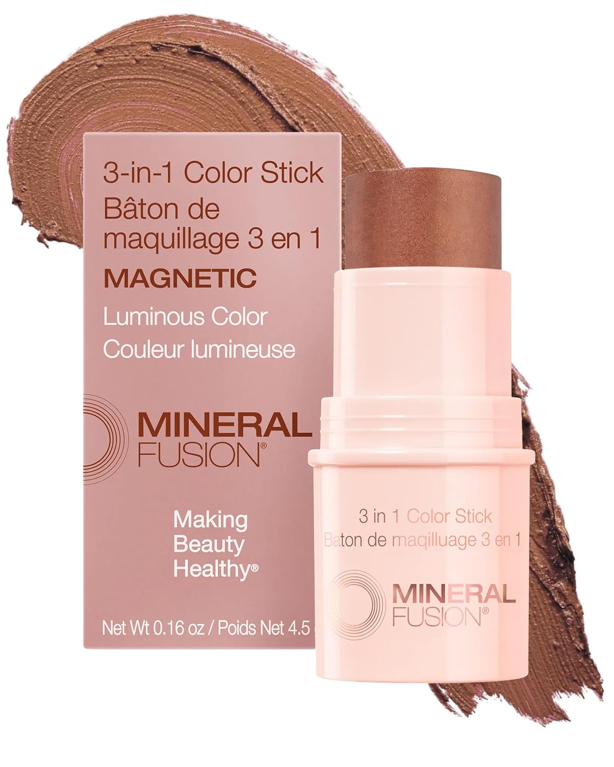 Mineral Fusion 3-in-1 Color Stick | for Cheek, Lip and Eye - 0.16 oz (4.5g)