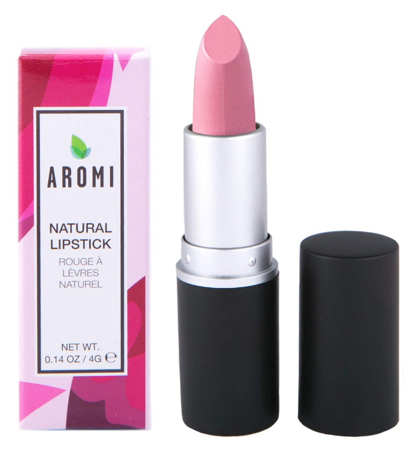 Aromi Beauty Natural Lipstick | Vegan + Cruelty-free - Naked-Pink
