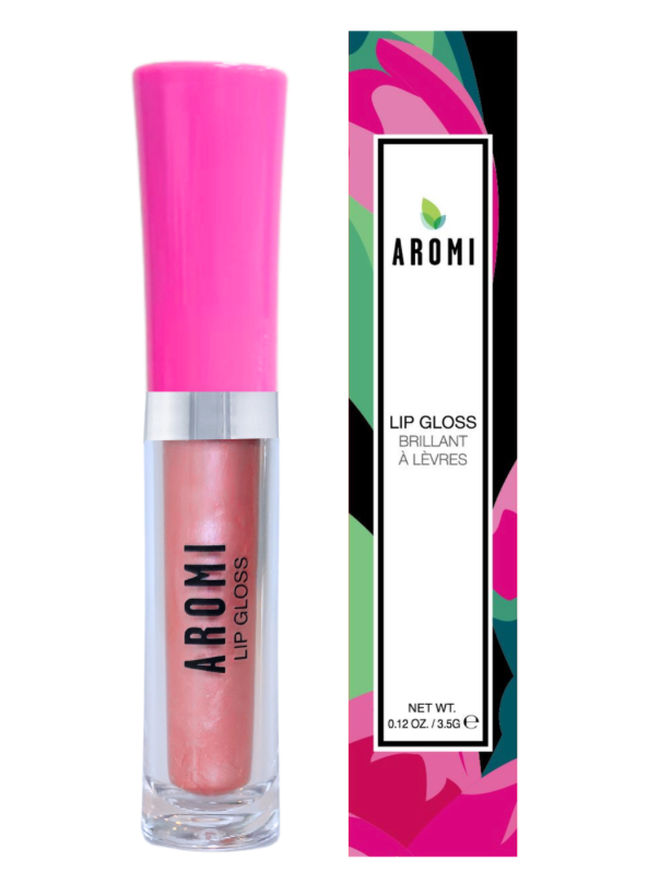 AROMI Beauty Lip Gloss PEACH COBBLER 
