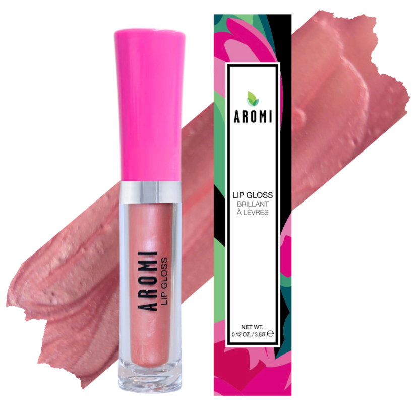 AROMI Beauty Lip Gloss PEACH COBBLER 
