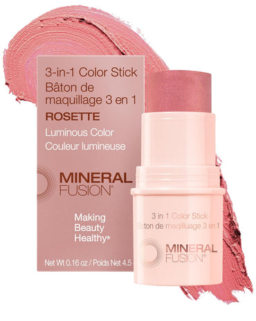 Mineral Fusion 3-in-1 Color Stick (Rosette) 