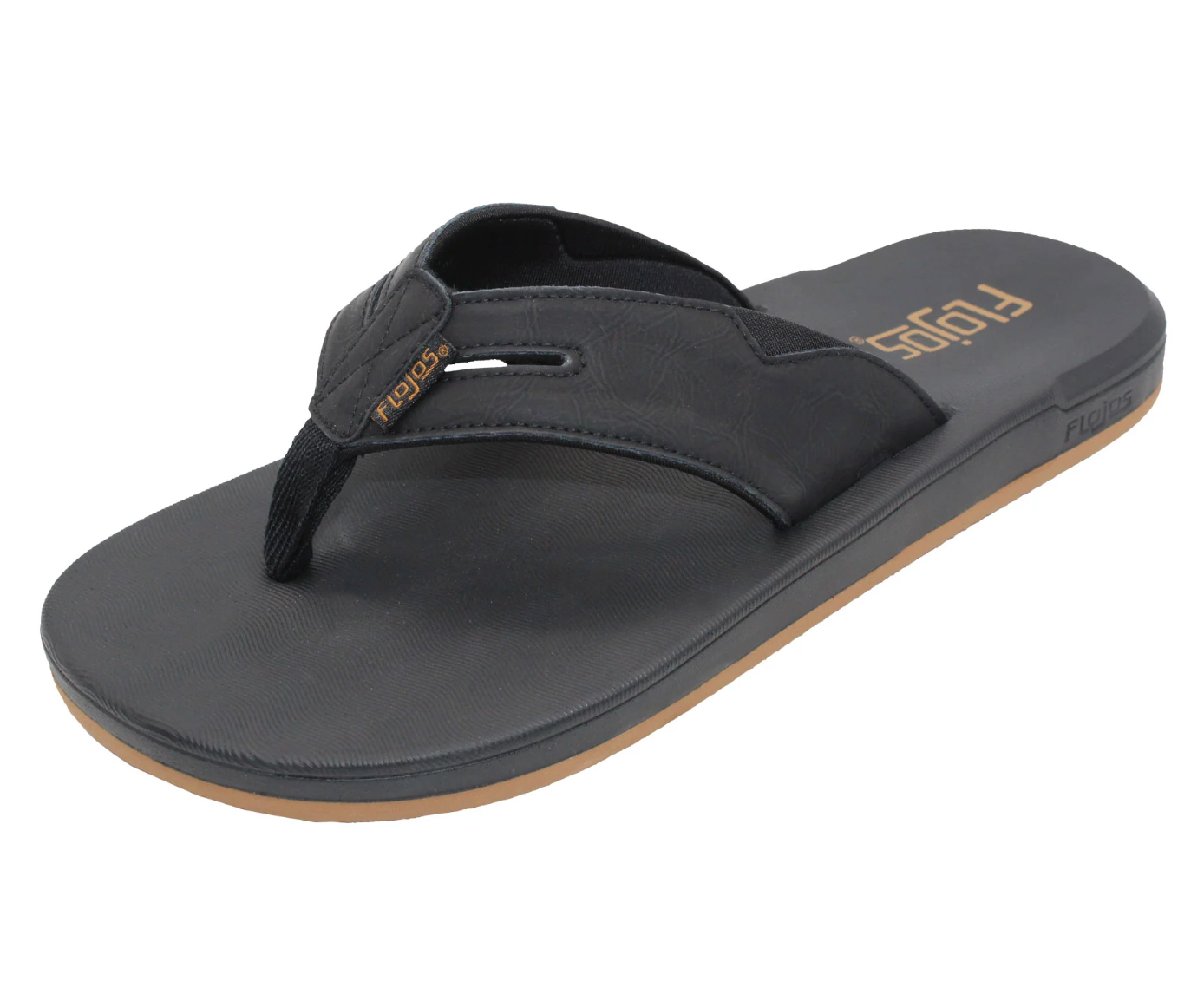 Flojos Chimi Men's Sandal (783- Black/Gum)