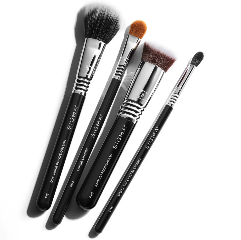 Sigma Beauty Complete (4-Piece) Makeup Brush Set