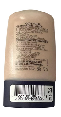 COVERGIRL Smoothers Hydrating Foundation, (715) Natural Ivory