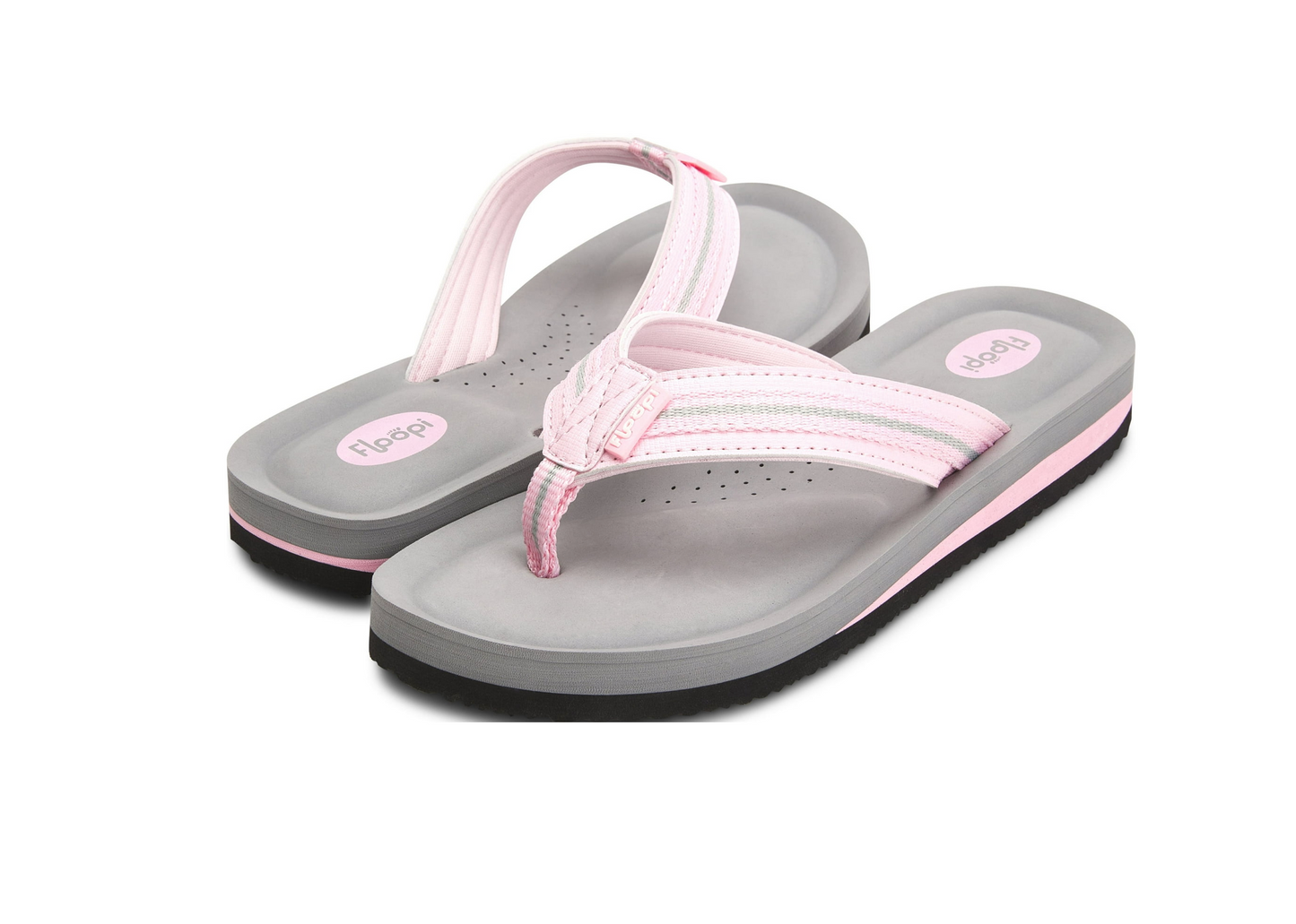 Floopi Women'S Zoey Thong Flip Flop (Pink 520)