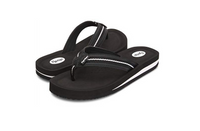 Floopi Women'S Zoey Thong Flip Flop (Black 520)