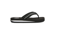 Floopi Women'S Zoey Thong Flip Flop (Black 520)