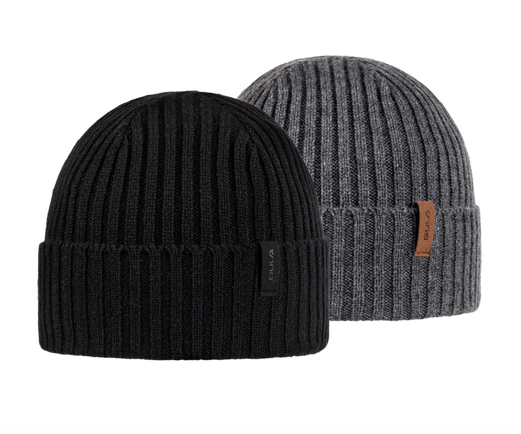 Bula Unisex Merino Wool Blend Beanie, 2-pack display picture 1