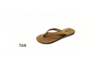 Surf 7 USA Women’s Flip Flops - Tan (FF401W)