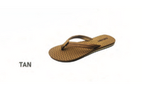 Surf 7 USA Women’s Flip Flops - Tan (FF401W)