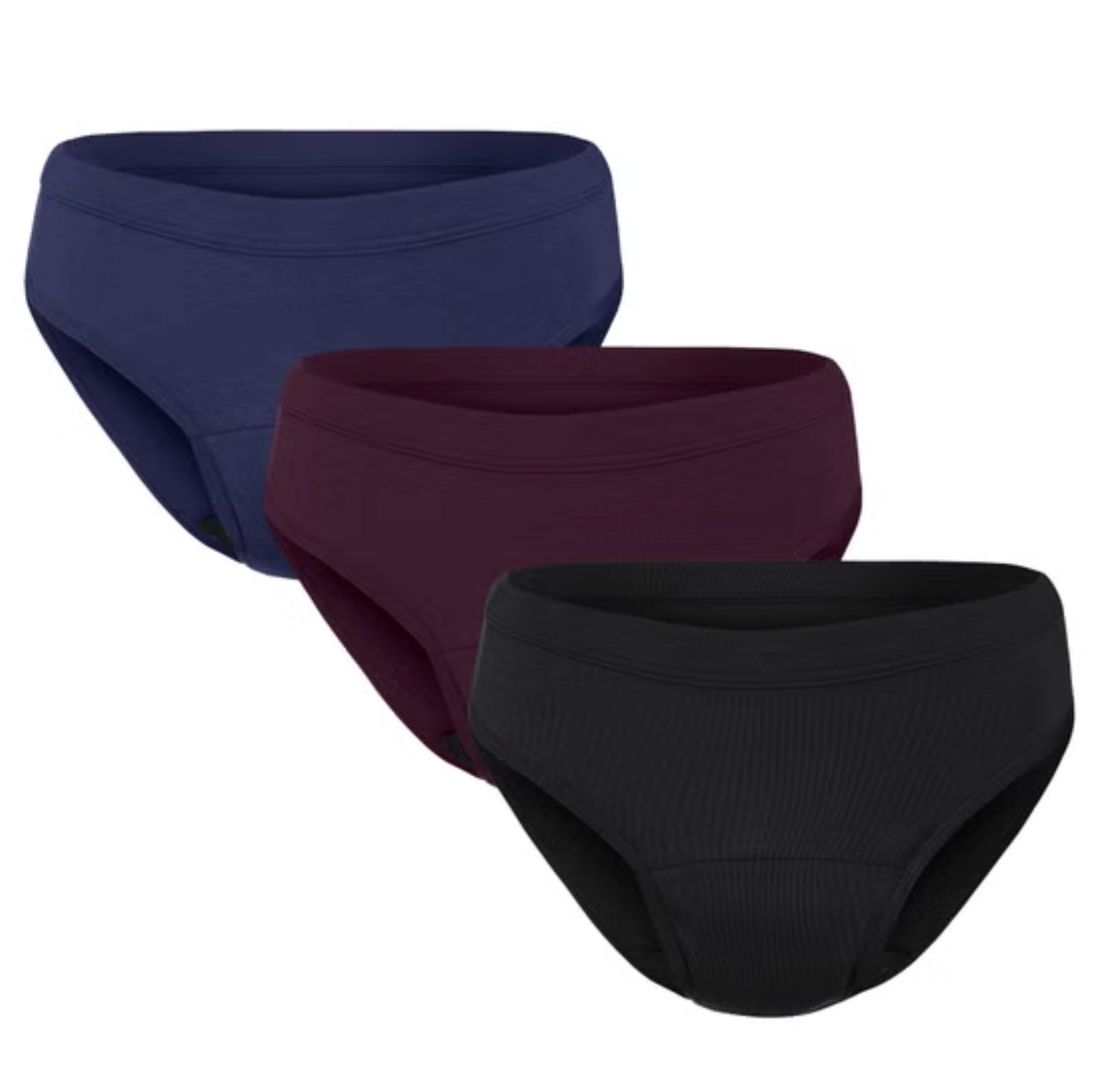 Knix Women's Cotton Blend Leakproof Underwear, (3-Pack)