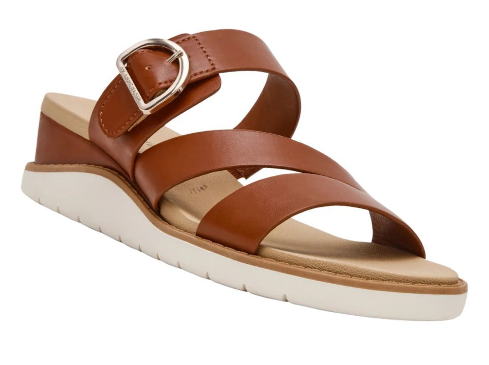 Anne Klein Women's Sandal, Tan