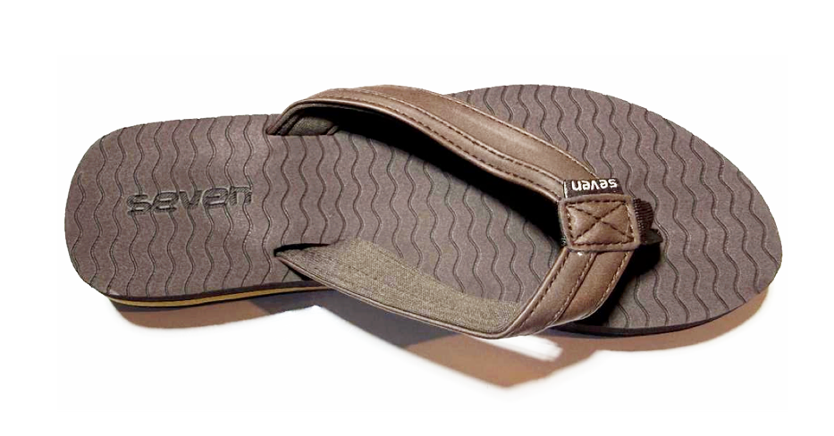 Surf 7 USA Women’s Flip Flops - Brown (FF401W)