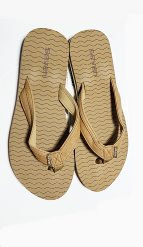 Surf 7 USA Women’s Flip Flops - Tan (FF401W)