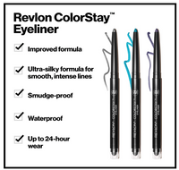 Revlon ColorStay Eyeliner Pencil, (201) Black