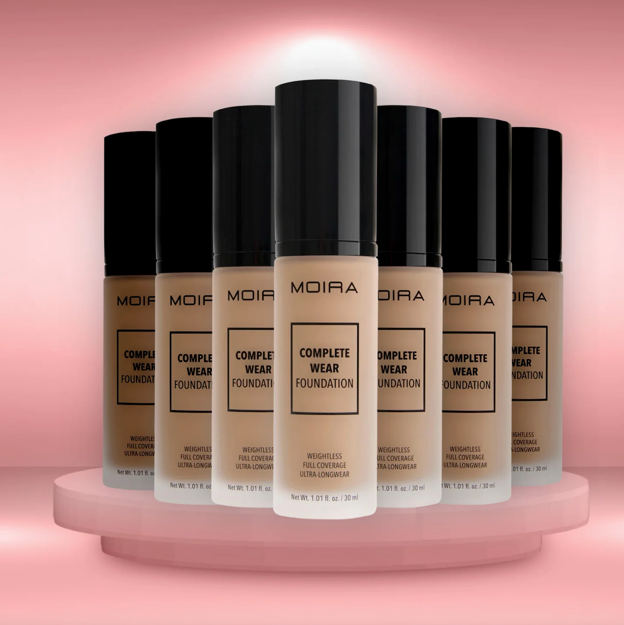 Moira Complete Wear Foundation 450 (Toasted Almond)