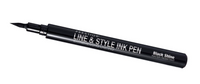 Prestige Cosmetics Line and Style Ink Pen - (BIP-01) Black Shine