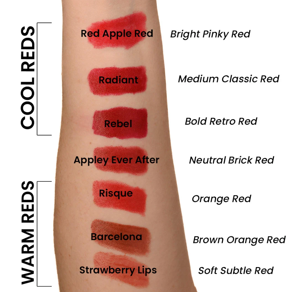 RED APPLE LIPSTICK, Enchanting Lipstick (X20)